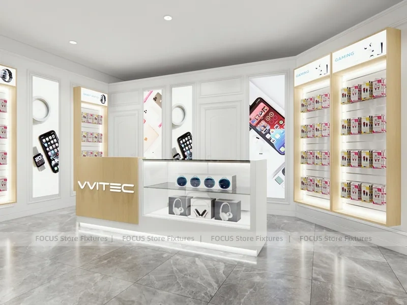 Black White Safety First Phone Storefront
