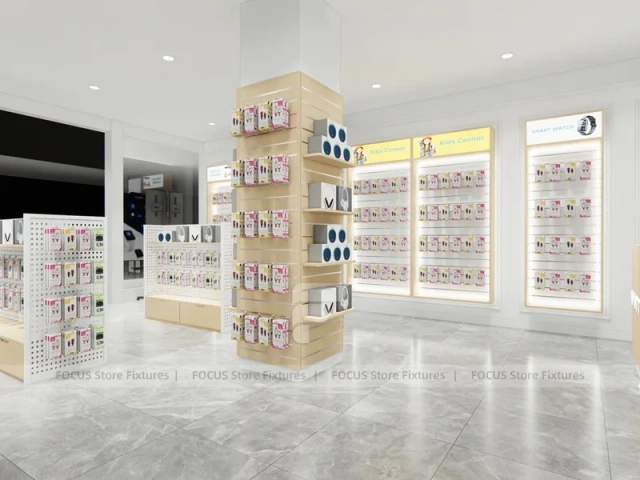 Black White Safety First Phone Storefront