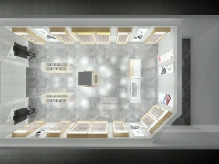 Black White Safety First Phone Storefront