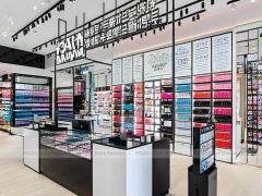 Black White Xiaomuxi Cosmetics Store Interior