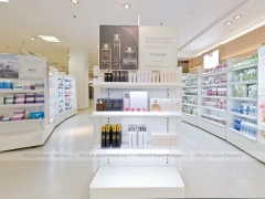 Blue H2O Skincare Wall Display Store
