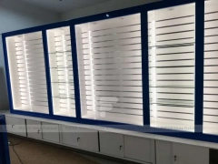 Blue White Mobile Phone Counter Wall Fixture