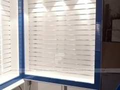 Blue White Mobile Phone Counter Wall Fixture