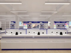 Blue White Mobile Phone Service Store