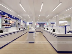Blue White Mobile Phone Service Store