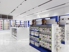 Blue White Neotel Mobile Storefront