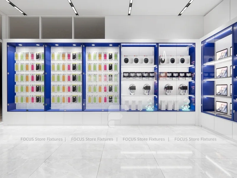 Blue White Neotel Mobile Storefront