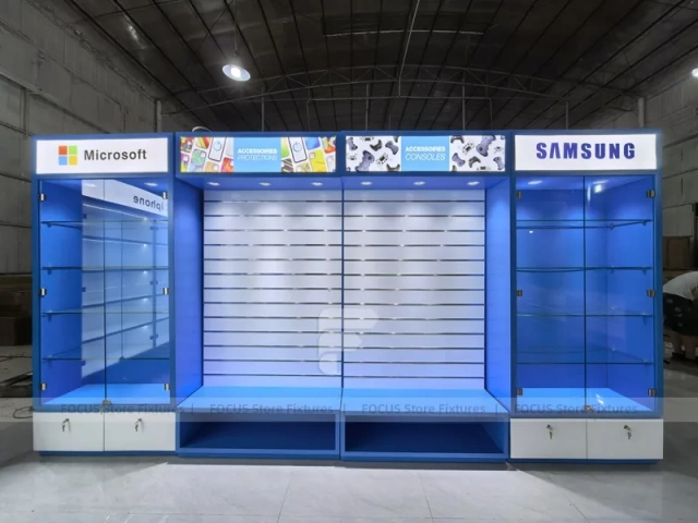 Blue White Nintendo Phone Accessories Store