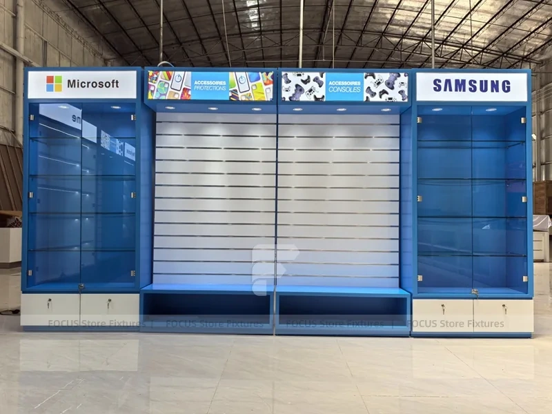 Blue White Nintendo Phone Accessories Store