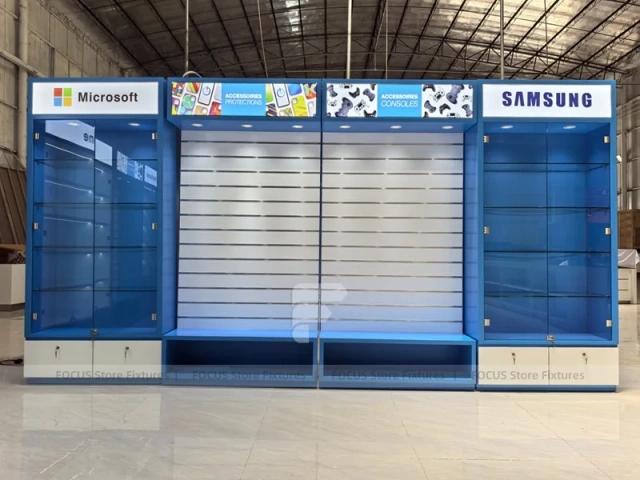 Blue White Nintendo Phone Accessories Store