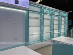 Blue White Phone Accessories Wall Niche