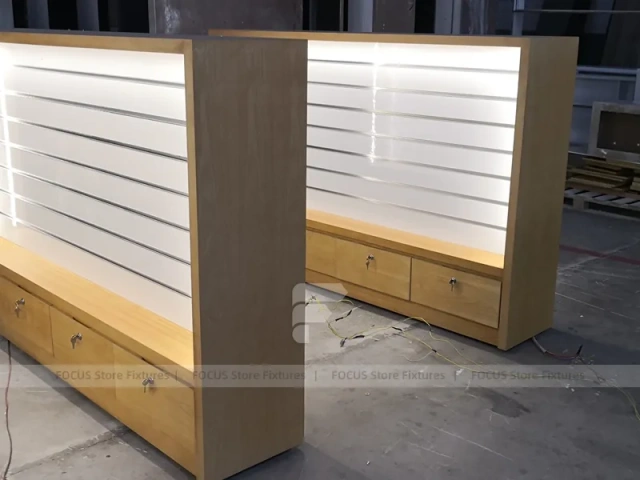 Brown Blue Fast Fix Phone Accessories Kiosk