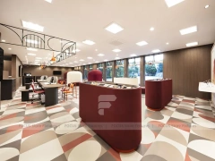 Burgundy Cream Phone Accessories Wall Store