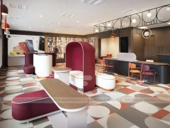 Burgundy Cream Phone Accessories Wall Store