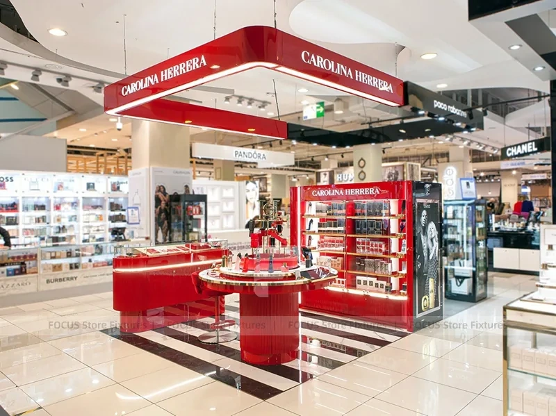 Carolina Herrera Red Fragrance Mall Kiosk