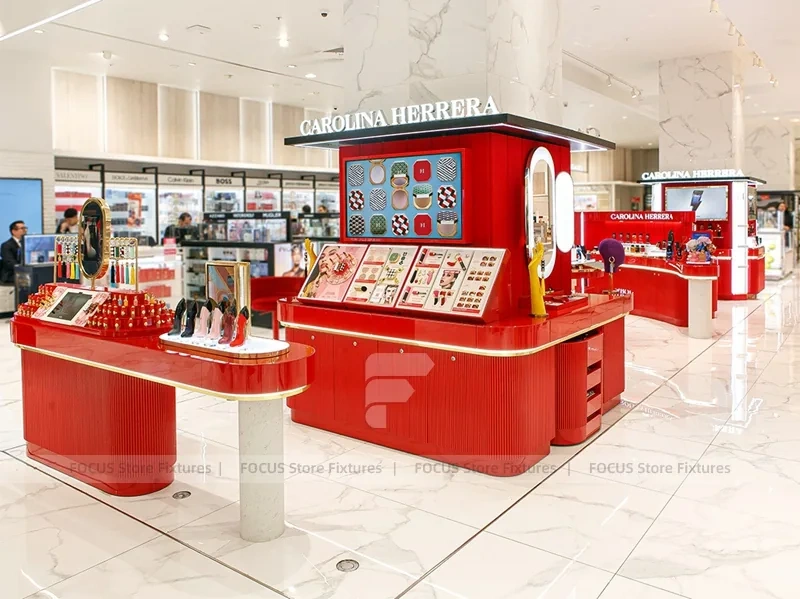 Carolina Herrera Red Fragrance Mall Kiosk