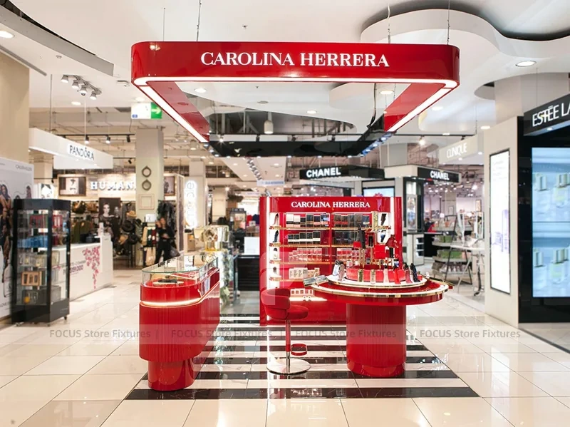 Carolina Herrera Red Fragrance Mall Kiosk