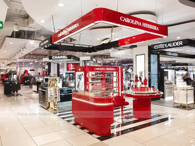 Carolina Herrera Red Fragrance Mall Kiosk