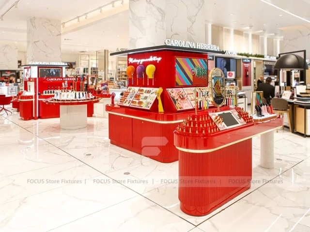 Carolina Herrera Red Fragrance Mall Kiosk