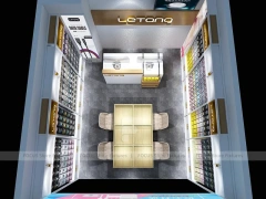 Colorful Mobile Accessories Store Interior