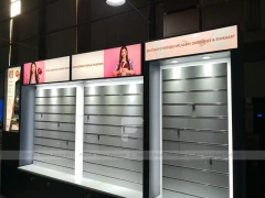 Compact White Mobile Phone Shop Floor Plan