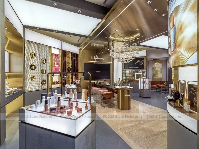 Dior Luxury Cosmetics Boutique Interior