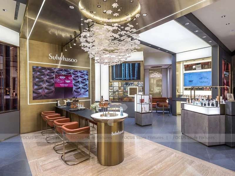 Dior Luxury Cosmetics Boutique Interior