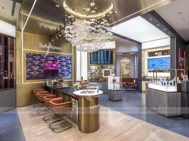 Dior Luxury Cosmetics Boutique Interior