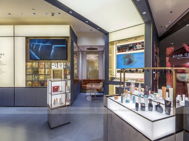 Dior Luxury Cosmetics Boutique Interior