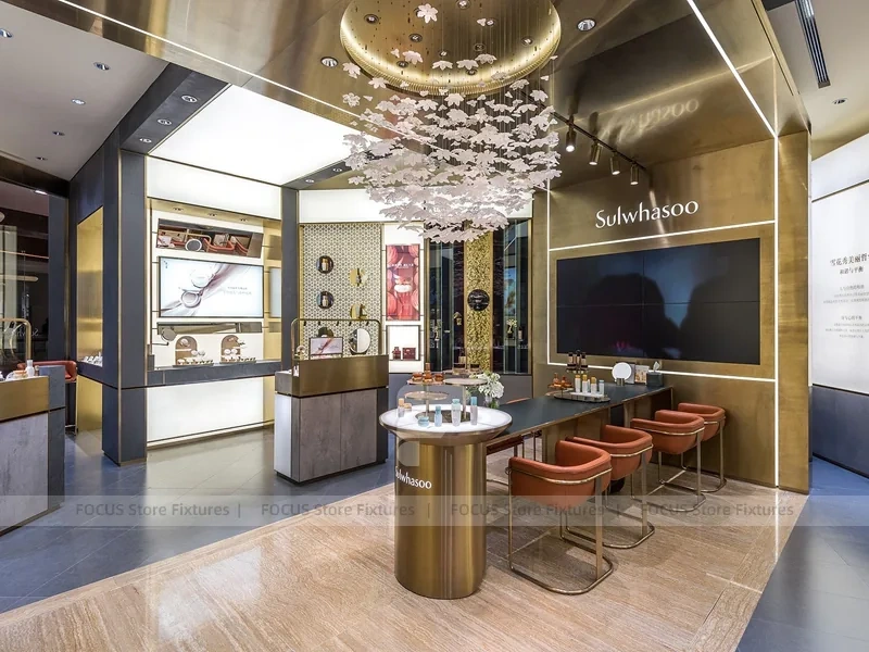 Dior Luxury Cosmetics Boutique Interior