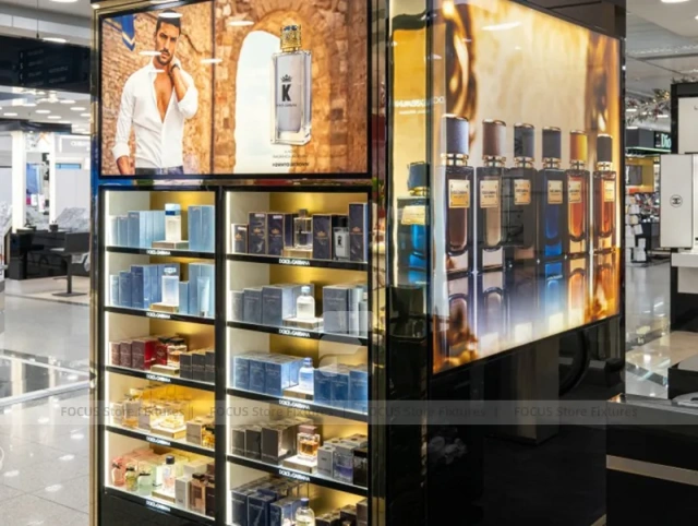 Dolce Gabbana Gold Cosmetics Counter