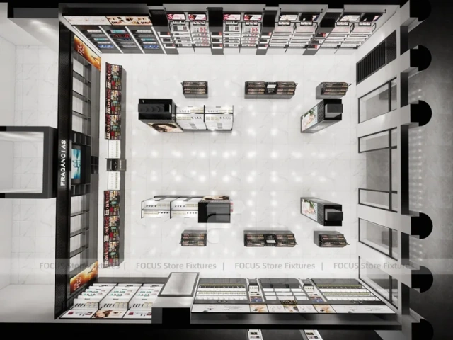Givenchy Black Cosmetics Store Pillar Display