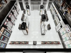 Givenchy Black Cosmetics Store Pillar Display