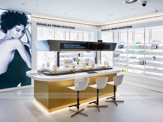 Gold Boudoir Section Makeup Counter