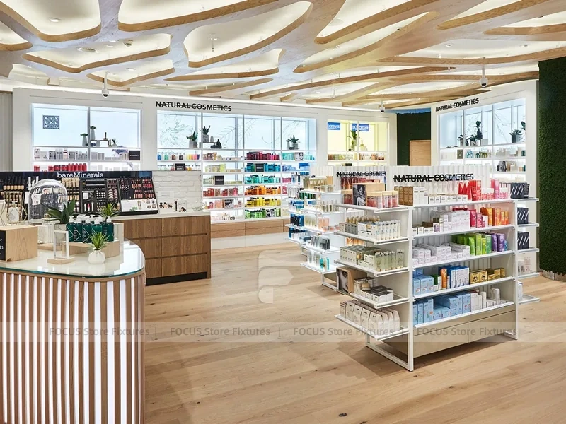 Gold Boudoir Section Makeup Counter