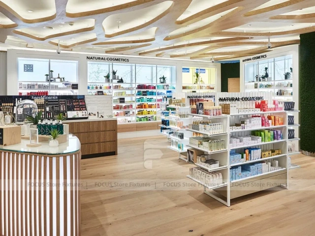 Gold Boudoir Section Makeup Counter