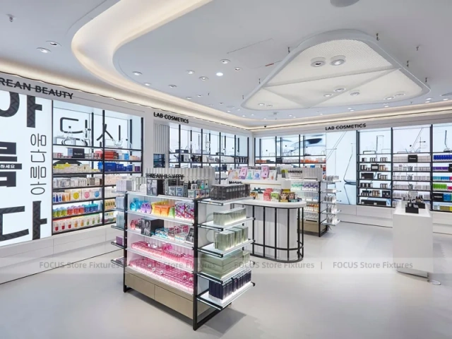 Gold Boudoir Section Makeup Counter