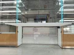 Gold Glass Mobile Phone Display Showcase