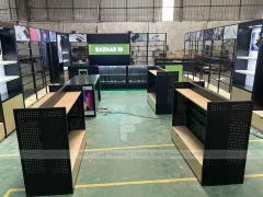 Green Black Bazaar Mobile Shop Layout