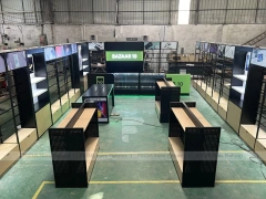Green Black Bazaar Mobile Shop Layout