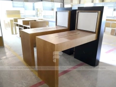 Green Black Mobile Accessories Store Layout