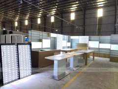 Green Black Mobile Accessories Store Layout