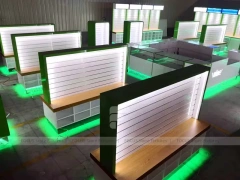 Green LED White Mobile Phone Island Display