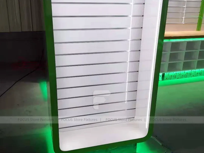 Green LED White Mobile Phone Island Display