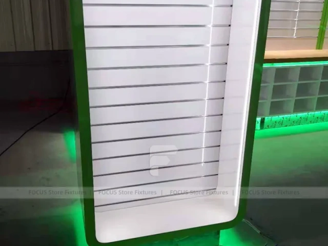 Green LED White Mobile Phone Island Display