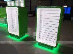 Green LED White Mobile Phone Island Display