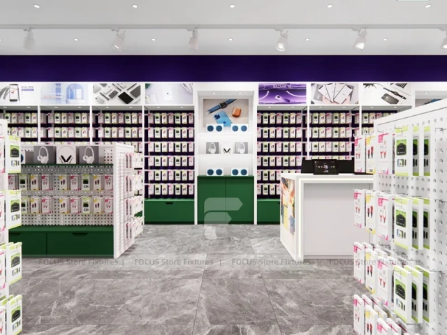 Green White Mobile Phone Accessories Store