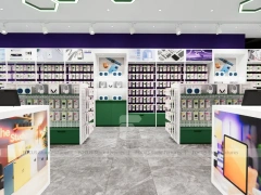 Green White Mobile Phone Accessories Store
