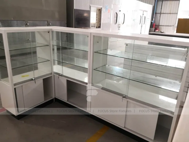 Iphone Samsung White Glass Phone Kiosk