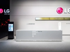 LG OLED Electronics Wall Display Interior